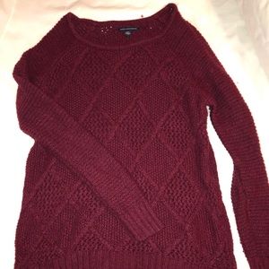 ☀️Maroon American Eagle Sweater!